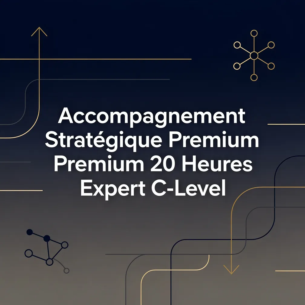 Accompagnement Stratégique Premium 20 Heures Expert C-Level